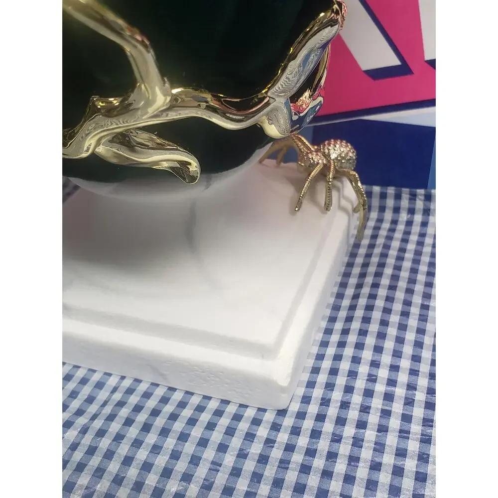 BBW Marble Headless Bust w. Spider Large 3 Wick Candle Holder / Pedestal Decor - Picture 4 of 7